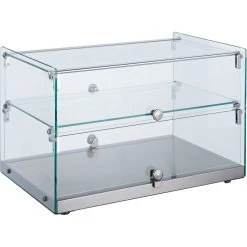 Rectangular Glass Display 50 Litre Show Case Cabinet 554x361x370mm | Adexa RTZ50L