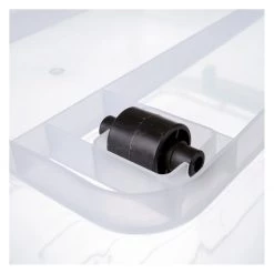 Pack Of 8 Plastic Storage Box With Wheels & Lid & Clips 50 Litre 560x390x310mm Polypropylene | Adexa S1050 -Cheap Adexa Store S1027 1 1200x1200 1