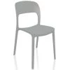 Bistro Dining Chair Plastic Grey Indoors & Outdoors | Adexa WW053GREY 1 Bistro Dining Chair Plastic Grey Indoors & Outdoors | Adexa WW053GREY -Cheap Adexa Store SEGU5312119GREY 1200x1200 1