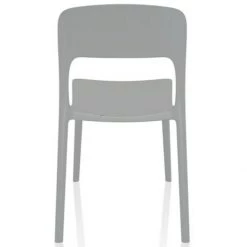 Bistro Dining Chair Plastic Grey Indoors & Outdoors | Adexa WW053GREY 9 Bistro Dining Chair Plastic Grey Indoors & Outdoors | Adexa WW053GREY -Cheap Adexa Store SEGU5312119GREY 3 1200x1200 1