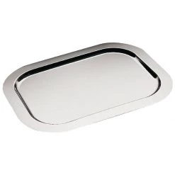 Mirror Stainless Steel Serving Tray Rectangular 410x280mm | Adexa SMP016