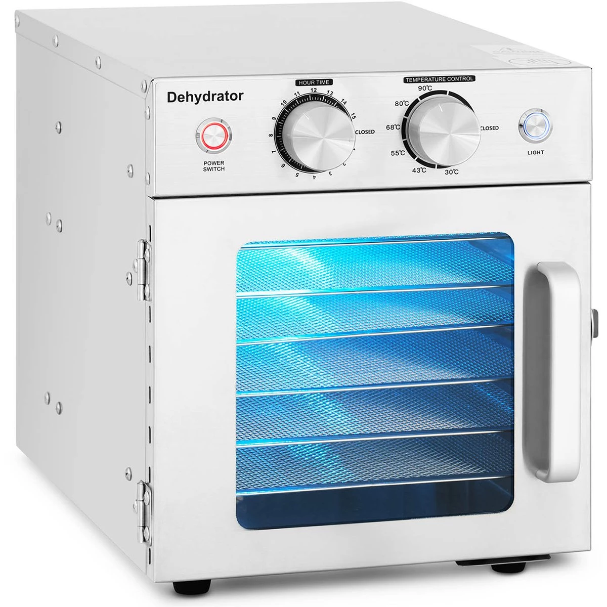 Commercial Food Dehydrator 6 Removable Trays 0.5kW 15 Litres | Adexa SST04 3 Commercial Food Dehydrator 6 Removable Trays 0.5kW 15 Litres | Adexa SST04