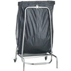 Professional Sack Holder Trolley With Castors & Pedal Closed Mouth | Adexa STBH01