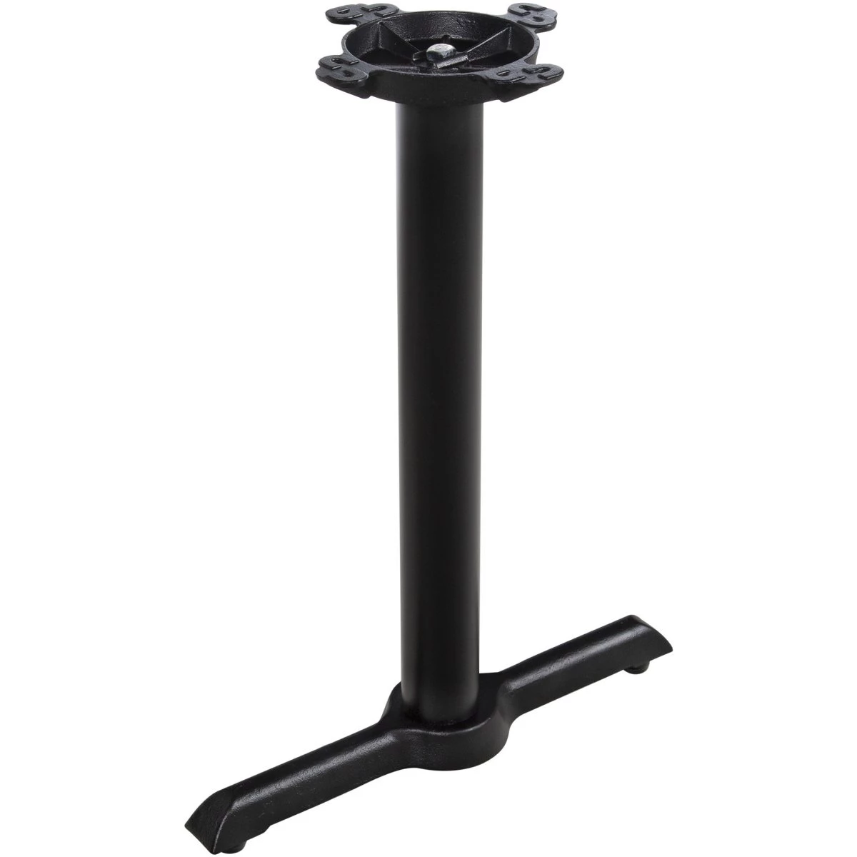 Black Table Base End Column 22x5'' Standard Height Sandtex Coating | Adexa T0522TH 3 Black Table Base End Column 22x5'' Standard Height Sandtex Coating | Adexa T0522TH