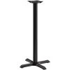 Black Table Base 22x22'' Bar Height Sandtex Coating | Adexa T2222BARH -Cheap Adexa Store T2222BARH 1200x1200 1