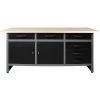 Professional Grey & Black Workshop Workbench With 30mm Wooden Desktop 6 Drawers & 2 Lockable Doors 1600x600x850mm | Adexa TC008 2 Professional Grey & Black Workshop Workbench With 30mm Wooden Desktop 6 Drawers & 2 Lockable Doors 1600x600x850mm | Adexa TC008 -Cheap Adexa Store TC008 1200x1200 1