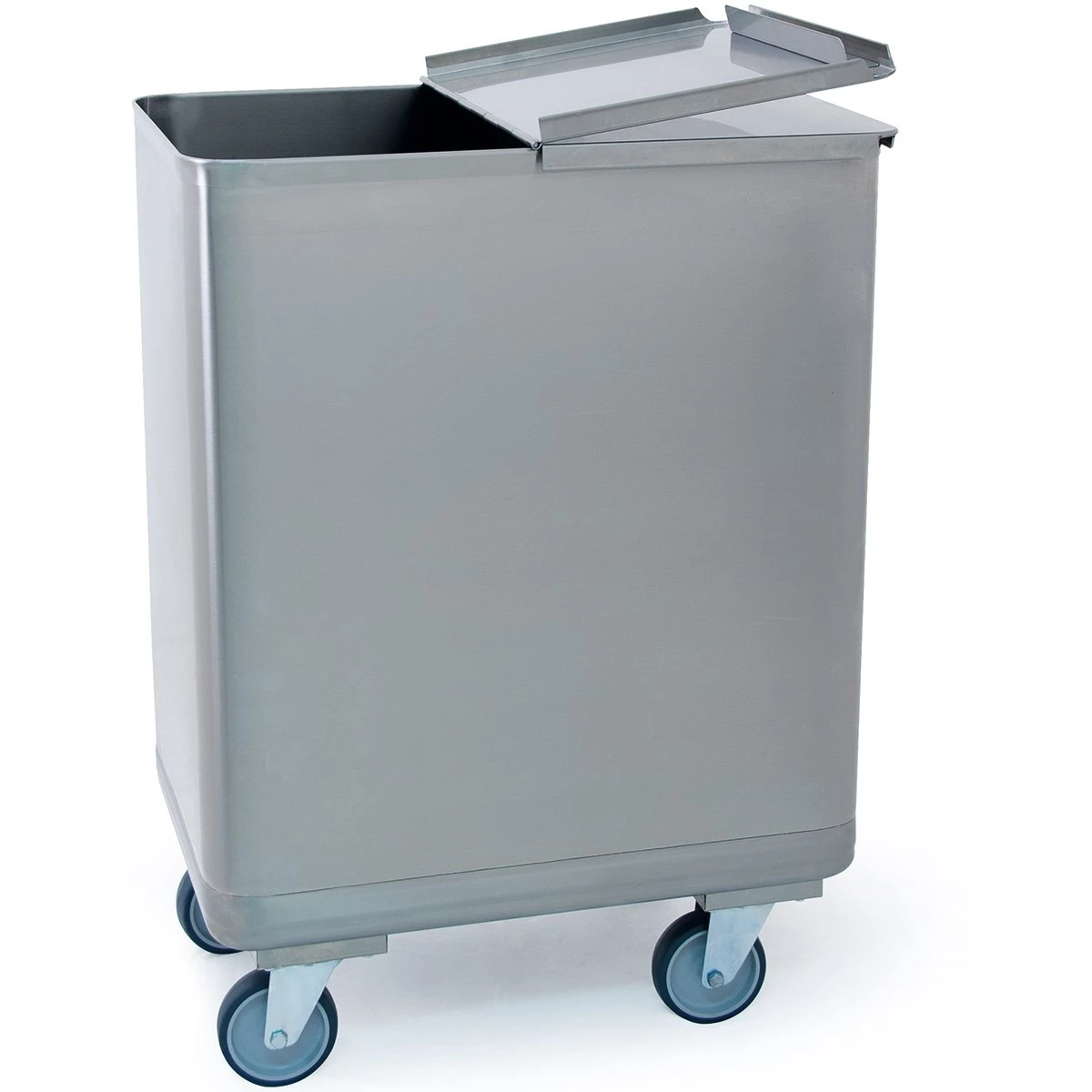 Catering Ingredient Bin Trolley Stainless Steel 120 Litres | Adexa AER47 4 Catering Ingredient Bin Trolley Stainless Steel 120 Litres | Adexa AER47 - Image 2