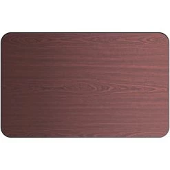 Laminated Rectangular Table Top Reversible Mahagony & Black 48x30'' | Adexa TT3048MB -Cheap Adexa Store TT3048MB 1200x1200 3