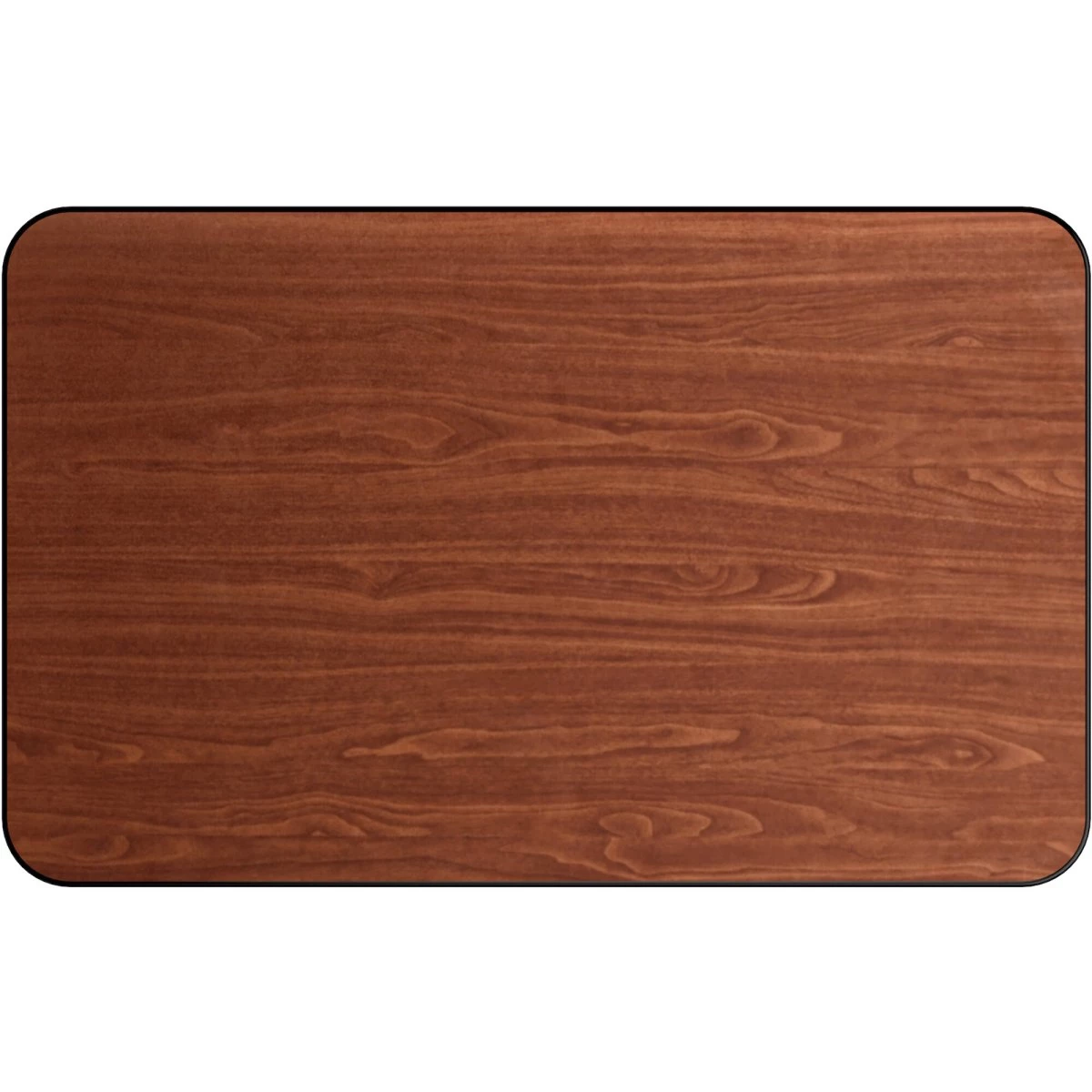 Laminated Rectangular Table Top Reversible Walnut & Natural 48x30'' | Adexa TT3048WN 4 Laminated Rectangular Table Top Reversible Walnut & Natural 48x30'' | Adexa TT3048WN - Image 2