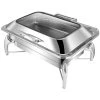 Chafing Dish Glass Lid Stainless Steel 7 Litres GN1/1 | Adexa VICLH2103 -Cheap Adexa Store VICLH2103 1200x1200 1