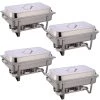 4 Pack Of Chafing Dish GN1/1 Stainless Steel 9 Litres | Adexa WHS433 -Cheap Adexa Store WHS433 1200x1200 1