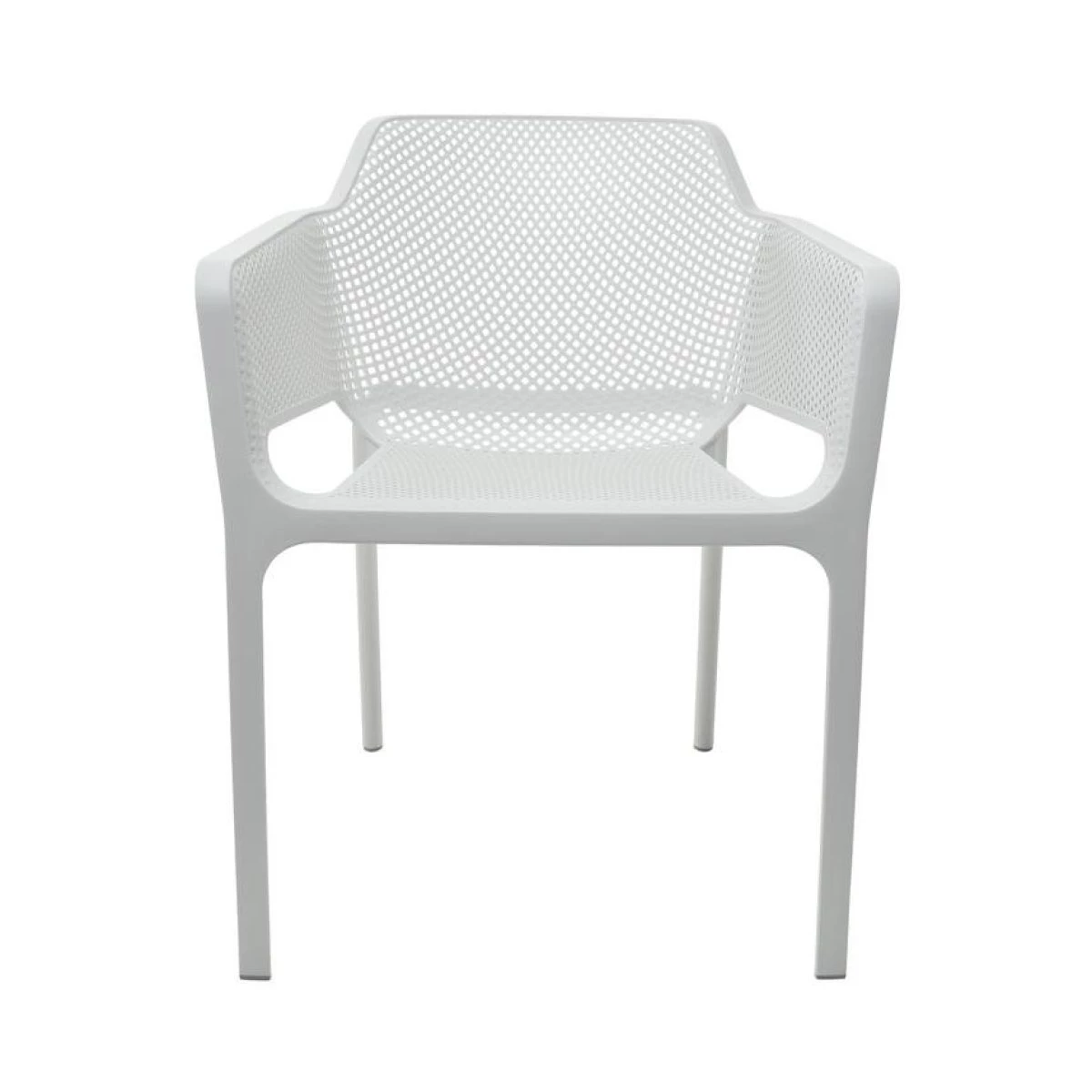 4pcs Bistro Dining Chair Plastic White | Adexa WW083W 5 4pcs Bistro Dining Chair Plastic White | Adexa WW083W - Image 3