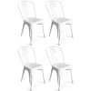 4pcs Bistro Dining Chair Steel White Indoors | Adexa WW60W -Cheap Adexa Store WW60W 4 1200x1200 1