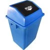 Square Push Lid Bin 40 Litres Blue | Adexa XDL40B2BLUE -Cheap Adexa Store XDL40B2BLUE 1200x1200 1